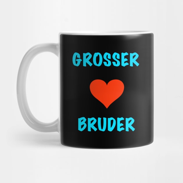 Großer Bruder mit Herz by Sofie